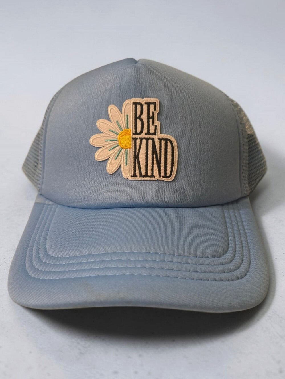 Be Kind Light Blue Unisex Trucker Hat